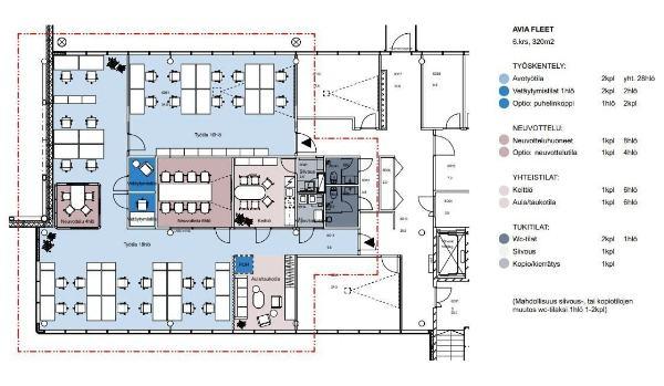 Lent&auml;j&auml;ntie 1, Vantaa, 320 m&sup2; toimisto