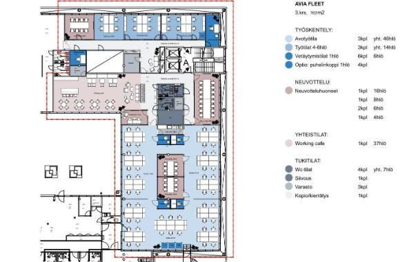 Lent&auml;j&auml;ntie 1, Vantaa, 702 m&sup2; toimisto