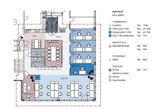 Lent&auml;j&auml;ntie 3, Vantaa, 226 m&sup2; toimisto