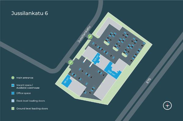Jussilankatu 6, Lahti, 340 m&sup2; toimisto