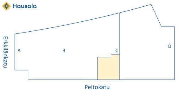 Erkkil&auml;nkatu 11, Tampere, 276 m&sup2; ty&ouml;tila, toimisto