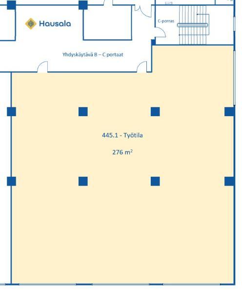 Erkkil&auml;nkatu 11, Tampere, 276 m&sup2; ty&ouml;tila, toimisto