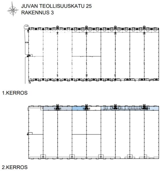 Juvan Teollisuuskatu 25, Espoo, 7599 m&sup2; varasto, toimisto