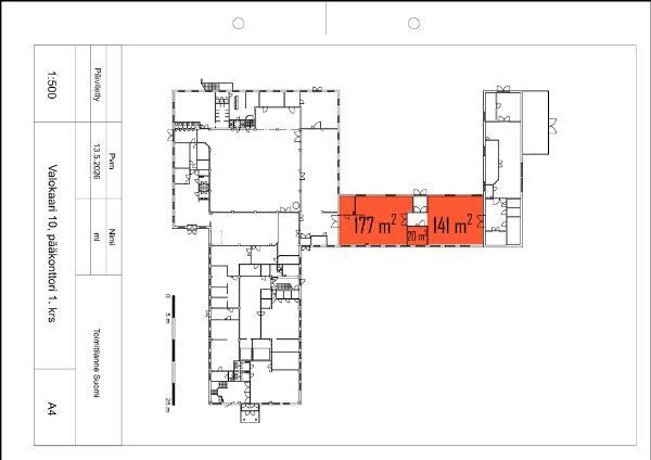 Valokaari 10, Helsinki, 141 m&sup2; varasto, tuotanto