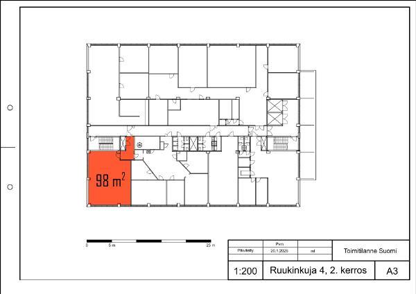 Ruukinkuja 4, Espoo, 98 m&sup2; toimisto, varasto