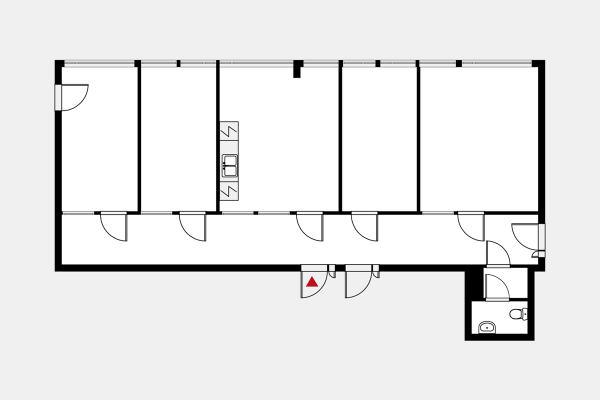 Teknobulevardi 3-5 D, Vantaa, 95 m&sup2; toimisto