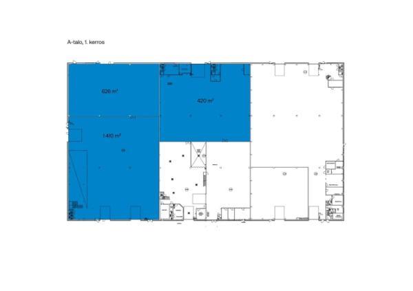 Koskelontie 21-25, Espoo, 626 m&sup2; varasto