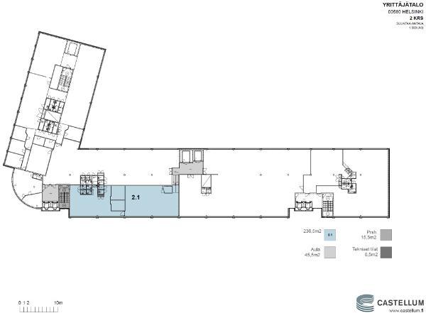 Ty&ouml;pajankatu 10, Helsinki, 236 m&sup2; toimisto, varasto